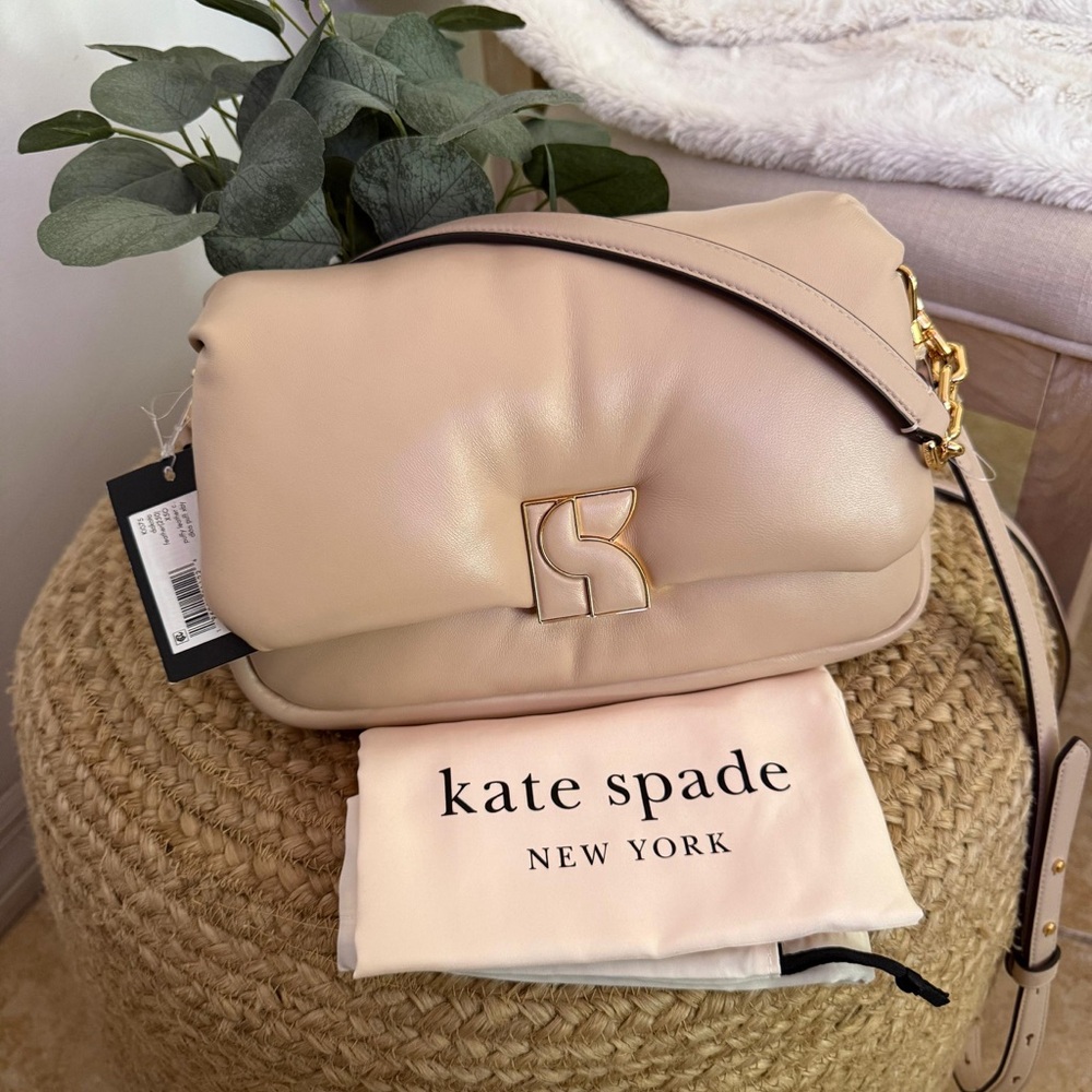 NEW Dakota Puffy Leather Crossbody | Kate Spade New York